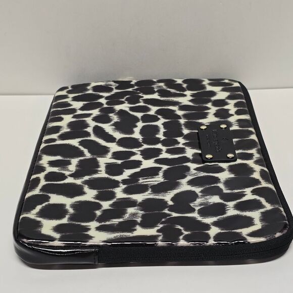 Kate Spade Tablet Case Cream Black Leopard Animal Print - Picture 7 of 10